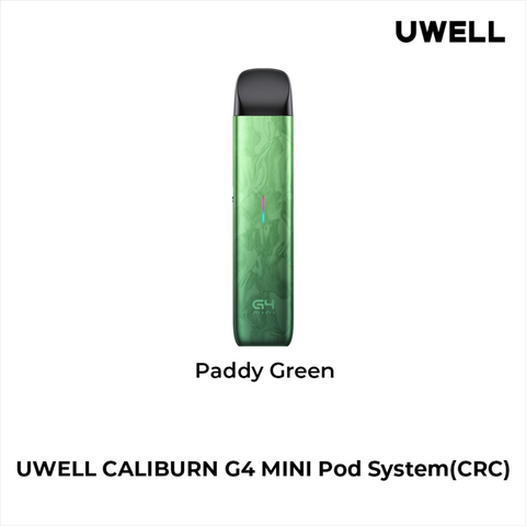 Caliburn G4 Mini Open Pod Kit - Paddy Green