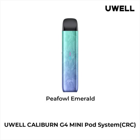 Caliburn G4 Mini Open Pod Kit | Vape Cloud Canada Pacific Smoke Peafowl Emerald 22.99  Vape Cloud