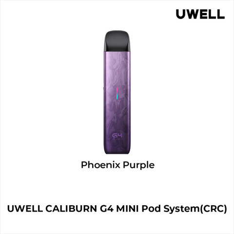 Caliburn G4 Mini Open Pod Kit - Phoenix Purple