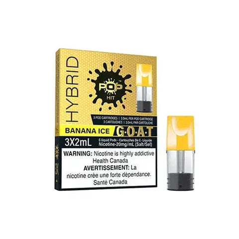 Pop Pods Hybrid - Banana Ice | Vape Cloud Canada Smoke Arsenal Vape Cloud