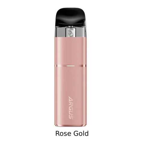 Voopoo Argus G3 MINI Open Pod Kit in rose gold color with 2mL capacity and sleek design.