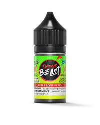 Flavour Beast Nic Salt - Super Sour Peach Iced (30mL) | Vape Cloud Canada