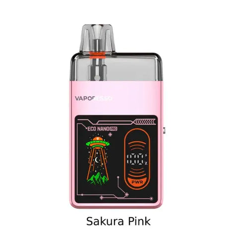 Vaporesso Eco Nano PRO Open Pod Kit 6mL Pacific Smoke Sakura Pink 29.00  Vape Cloud