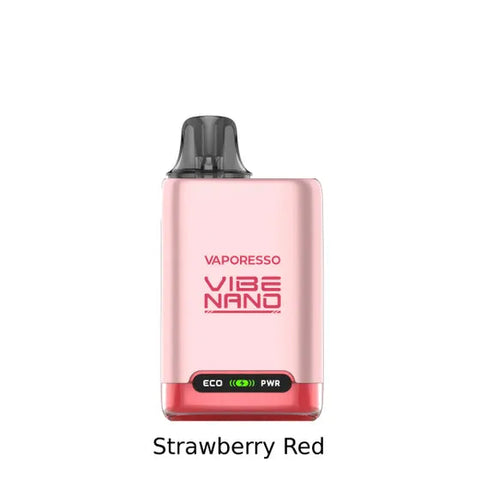 Vaporesso Vibe NANO Open Pod Kit Pacific Smoke Strawberry Red 17.75  Vape Cloud