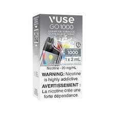 Vuse - Go 5000 2.0 Clear Ice Tobacco | Vape Cloud Canada