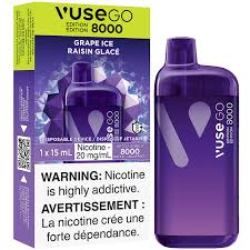 Vuse - Go 8000 - Grape Ice | Vape Cloud Canada