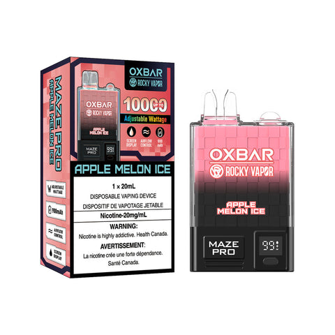 OxBar Maze Pro - Apple Melon Ice | Vape Cloud Canada