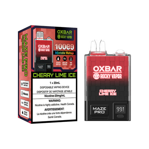 OxBar Maze Pro - Cherry Lime Ice | Vape Cloud Canada