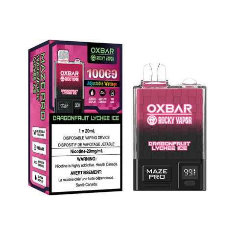 OxBar Maze Pro - Dragonfruit Lychee Ice | Vape Cloud Canada