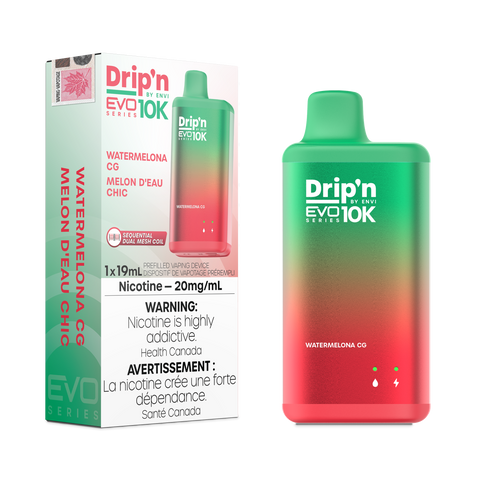 Drip'n EVO 10K - Watermelona CG | Vape Cloud Canada