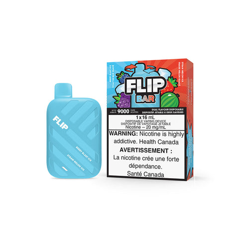 Flip Bar - Berry Blast Ice & Straw Melon Ice | Vape Cloud Canada