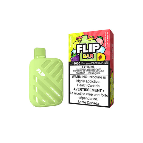 Flip Bar - Berry Lemon Ice & Juicy Peach Ice | Vape Cloud Canada