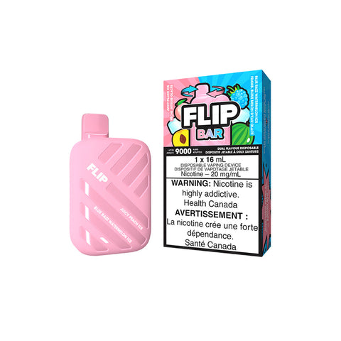 Flip Bar - Juicy Peach Ice & Blue Razz Watermelon Ice | Vape Cloud Canada