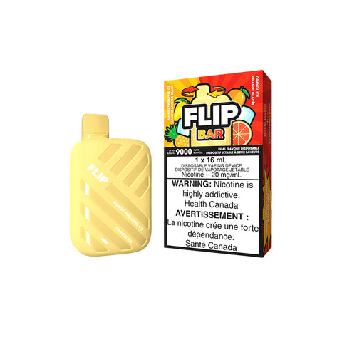 Flip Bar - Mango Pineapple Ice & Orange Ice | Vape Cloud Canada