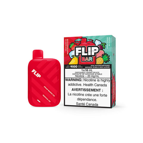 Flip Bar - Straw Mango Ice & Tropical Ice | Vape Cloud Canada