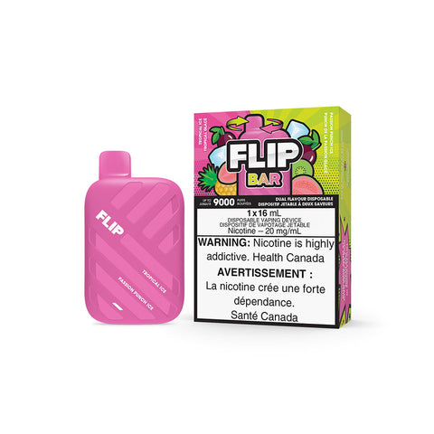 Flip Bar - Tropical Ice & Passion Punch Ice | Vape Cloud Canada