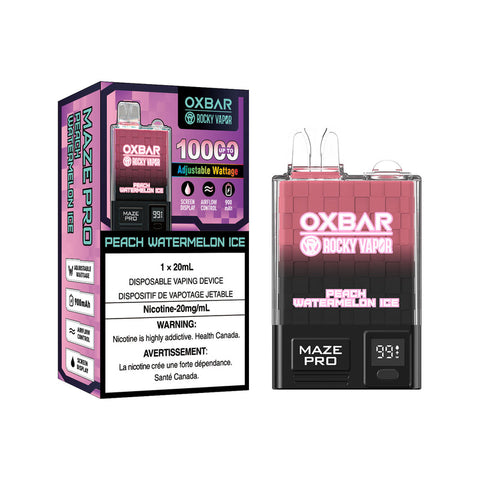 OxBar Maze Pro - Peach Watermelon Ice | Vape Cloud Canada