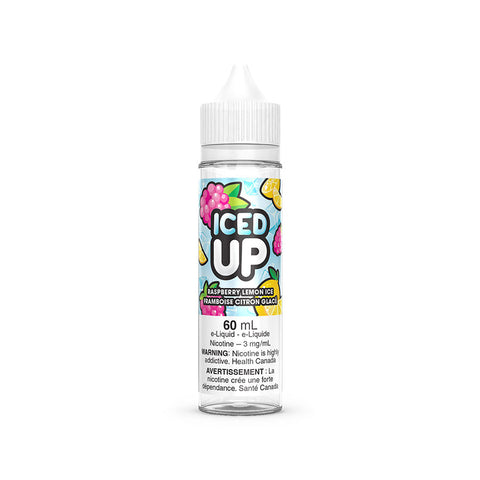 Iced Up Freebase - Raspberry Lemon Ice (60mL) | Vape Cloud Canada