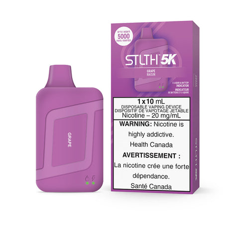 STLTH 5k - Grape Ice | Vape Cloud Canada