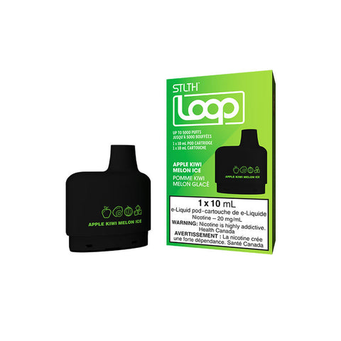 STLTH - Loop - Apple Kiwi Melon Ice | Vape Cloud Canada