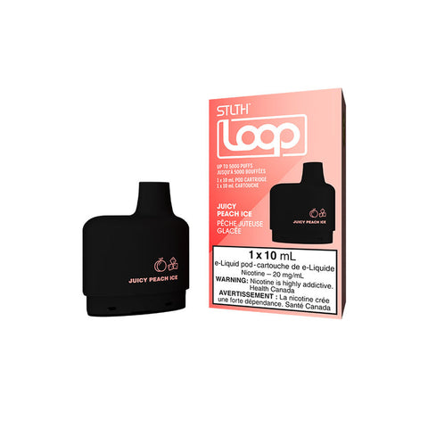 STLTH - Loop - Juicy Peach Ice | Vape Cloud Canada