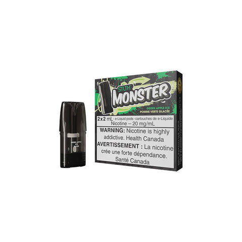 STLTH Pods - Monster - Green Apple Ice | Vape Cloud Canada