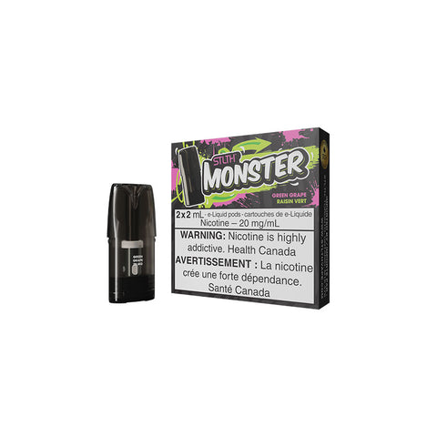 STLTH Pods - Monster - Green Grape | Vape Cloud Canada