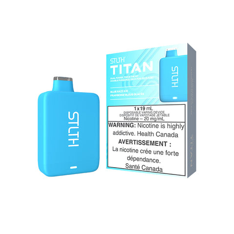 STLTH - Titan 10k - Blue Razz Ice | Vape Cloud Canada