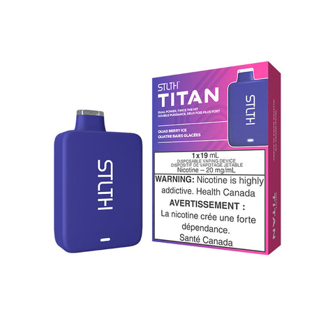 STLTH - Titan 10k - Quad Berry Ice | Vape Cloud Canada