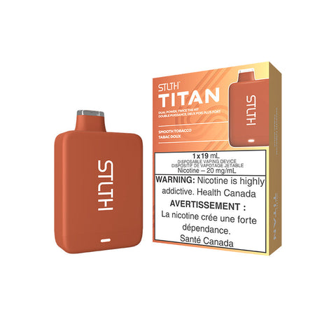 STLTH - Titan 10k - Smooth Tobacco | Vape Cloud Canada