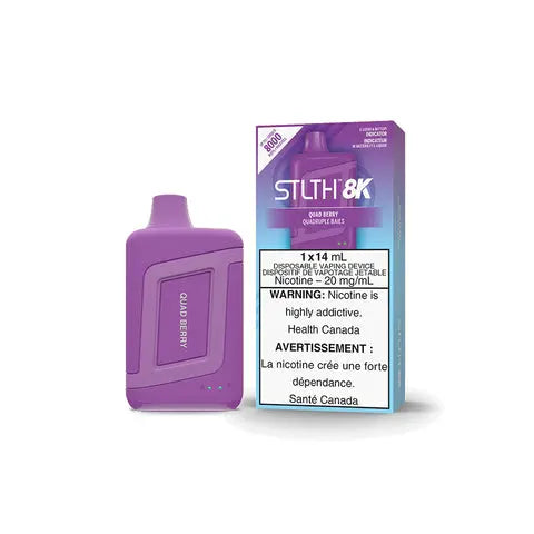 STLTH 8k - Quad Berry | Vape Cloud Canada - Vape Cloud