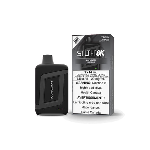 STLTH 8k - Rich Tobacco | Vape Cloud Canada