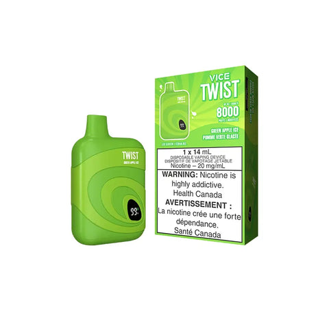 Vice Twist - Green Apple Ice | Vape Cloud Canada - Vape Cloud Vice Twist - Green Apple Ice | Vape Cloud Canada - Vape Cloud