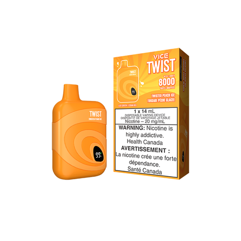 Vice Twist - Twisted Peach Ice | Vape Cloud Canada