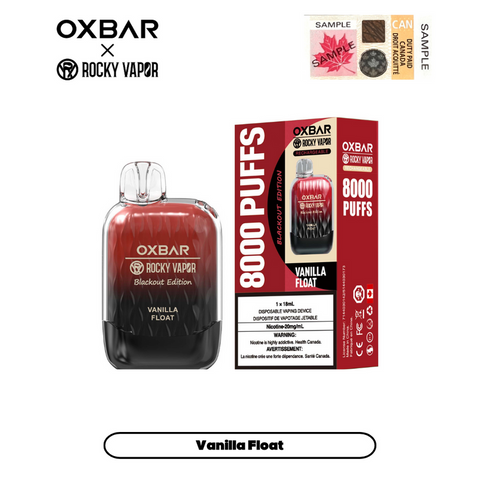 OxBar G8000 - Vanilla Classic | Vape Cloud Canada