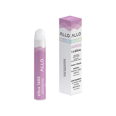 Allo Ultra 1600 - Blue Raspberry Peach | Vape Cloud Canada