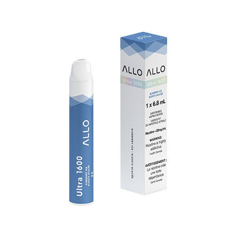 Allo Ultra 1600 - Blueberry Ice | Vape Cloud Canada