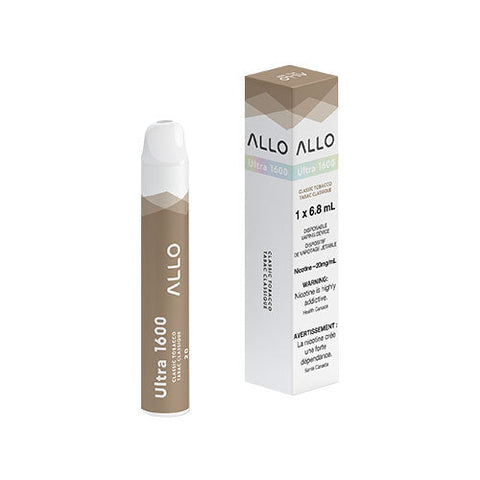 Allo Ultra 1600 - Classic Tobacco | Vape Cloud Canada