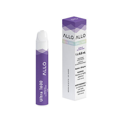 Allo Ultra 1600 - Grape Ice | Vape Cloud Canada