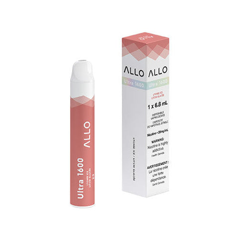 Allo Ultra 1600 - Lychee Ice | Vape Cloud Canada