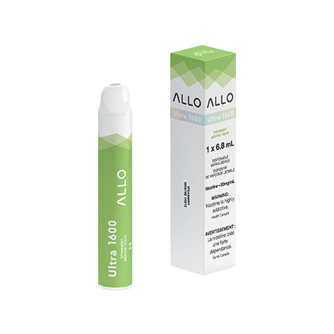 Allo Ultra 1600 - Spearmint | Vape Cloud Canada