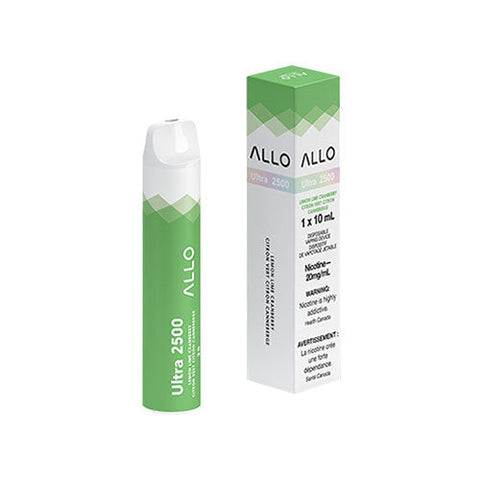 Allo Ultra 2500 - Lemon Lime Cranberry | Vape Cloud Canada