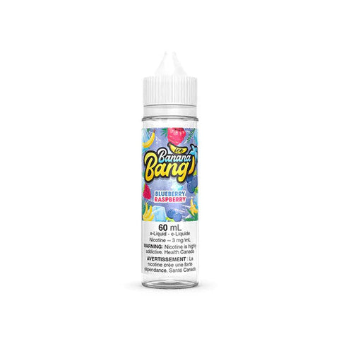 Banana Bang Ice Freebase - Blueberry Raspberry (60mL) | Vape Cloud Canada