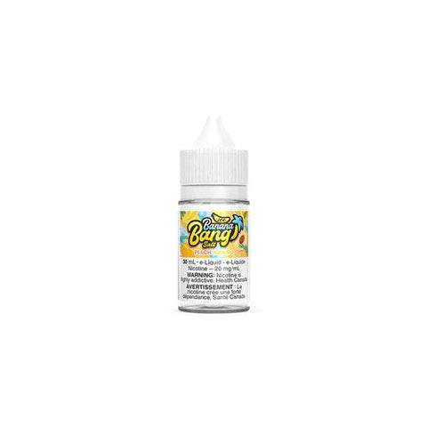 Banana Bang Ice Nic Salt - Peach Mango Nic Salt (30mL) | Vape Cloud Canada