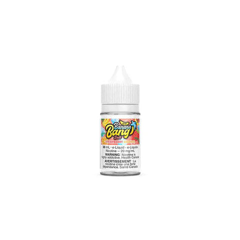 Banana Bang Ice Nic Salt - Strawberry Orange (30mL) | Vape Cloud Canada