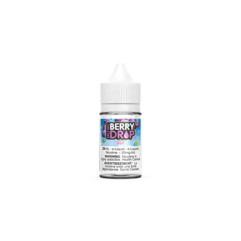 Berry Drop Nic Salt - Grape (30mL) | Vape Cloud Canada