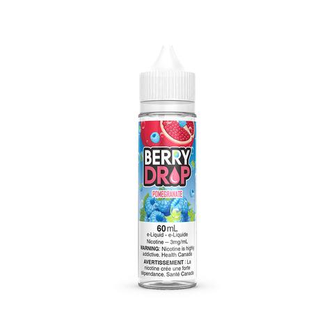 Berry Drop Freebase - Pomegranate (60mL) | Vape Cloud Canada