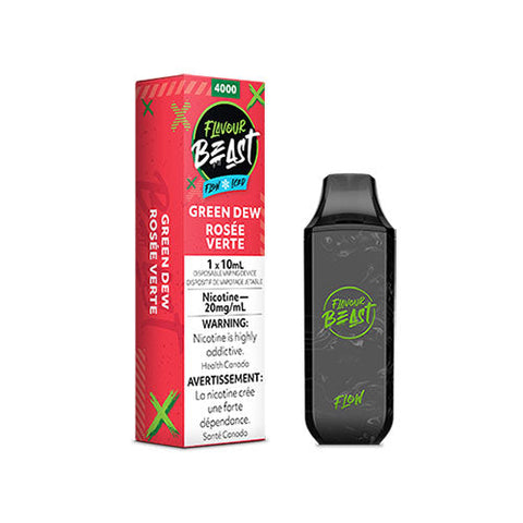 Flavour Beast - Flow - Gnarly Green D (Green Dew) Iced | Vape Cloud Canada