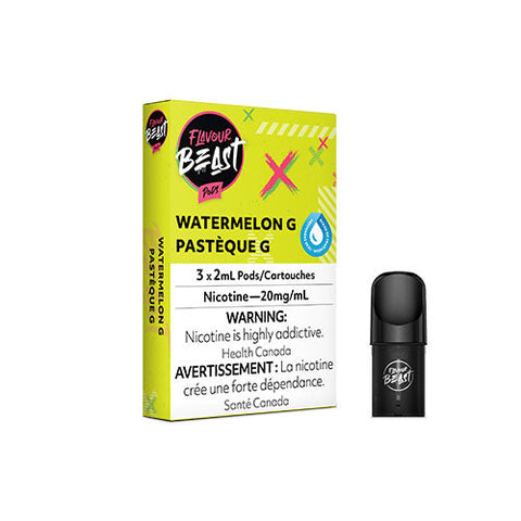 Flavour Beast S Pods - Watermelon G | Vape Cloud Canada