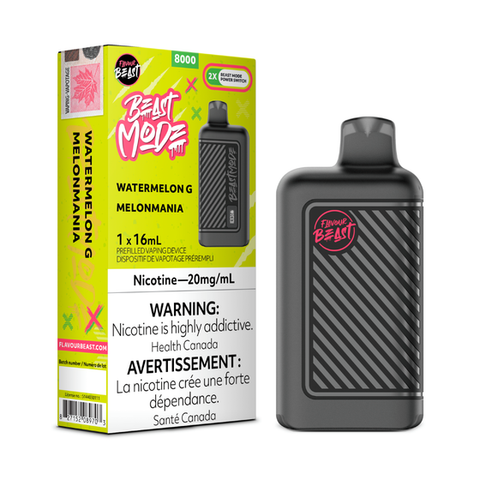 Flavour Beast - Beast Mode 8k - Watermelon G | Vape Cloud Canada